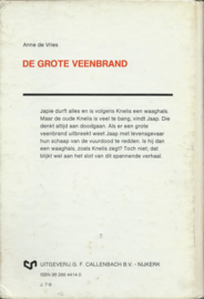 DE GROTE VEENBRAND – ANNE DE VRIES - 1978