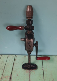 vintage metalen Poolse handboor PWWe10 – jaren ‘50