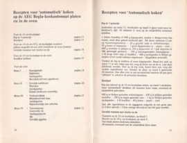 AEG ELEKTRONISCH KOOKBOEKJE – Heleen A.M. Halverhout - 1968