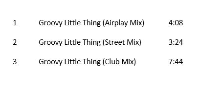 CD – Maxi-Single – ZED - GROOVY LITTLE THING - 1994