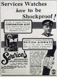 zakhorloge – Services Army Pocket Watch – ca. 1930