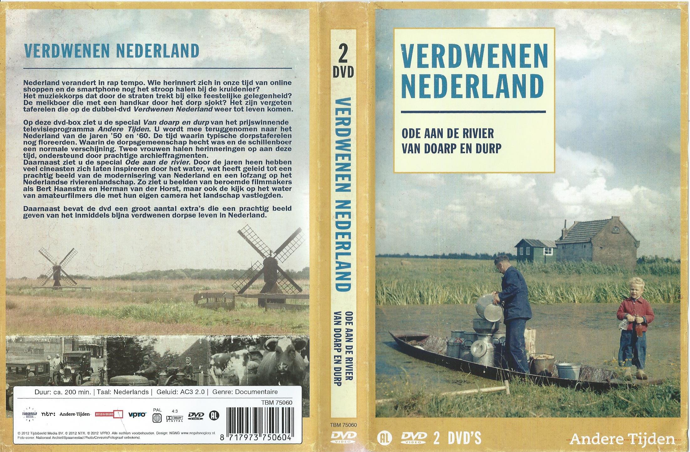 DVD – VERDWENEN NEDERLAND – 2 DVD - 2012