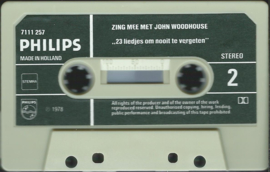 MC – John Woodhouse ‎– Zing mee met - 1978 (♪)