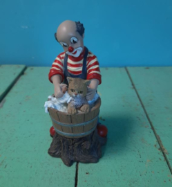 BEELD - Gilde Clowns – Het kattenwasje