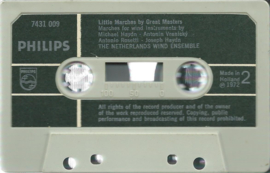 MC – HET NEDERLANDS BLAZERSENSEMBLE - KLEINE MARSEN VAN GROTE MEESTERS – 1972