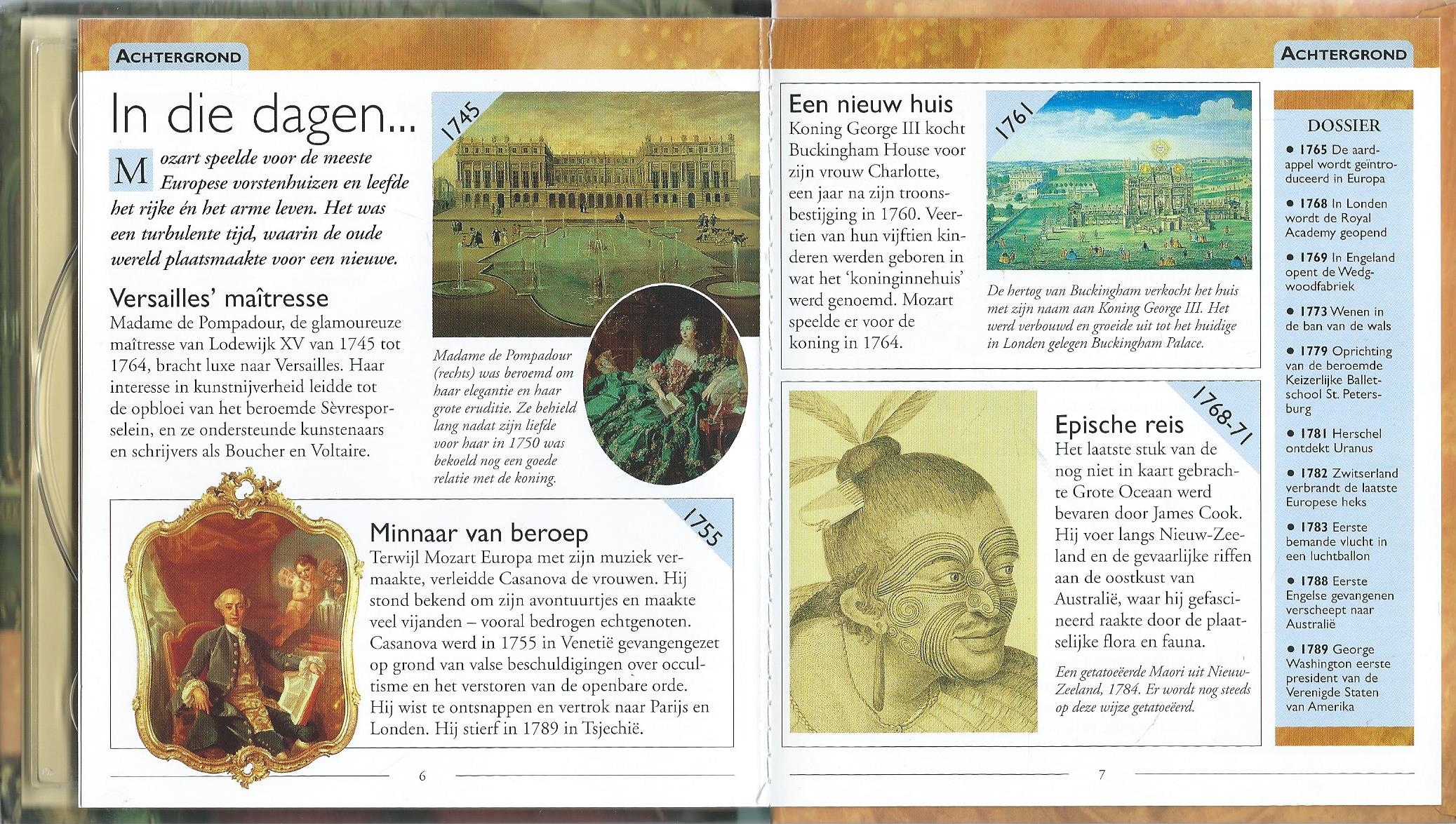 CD – MOZART Muzikale meesterwerken - 2004