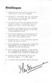 MIES 25½  jaar TV – MIES BOUWMAN EN J. VAN DEN BERG - 1977