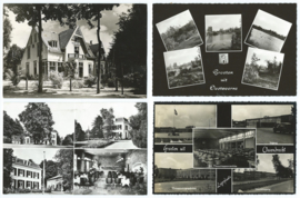 SET van 12 ansichtkaarten – diverse steden - o.a. 1915, 1946, 1947, 1953, 1957, 1963, 1964, 1970, 1975
