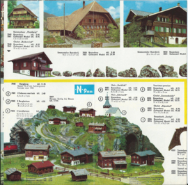 kibri Spoorwegtoebehoren - folder H0 + N – 1966