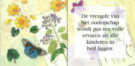 EEN KLEIN BOEKJE MET Gevoelvolle Spreukjes – VOOR DE LIEFSTE Moeder - 2001