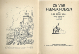 DE VIER HEEMSKINDEREN - P. DE ZEEUW J.GZN – 1955