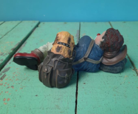 BEELD - Gilde Clowns – De luiaard met hond (Hundemüde) – 2005