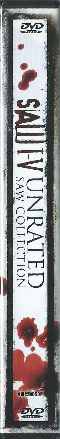 DVD – UNRATED SAW COLLECTION SAW I-V - 2009