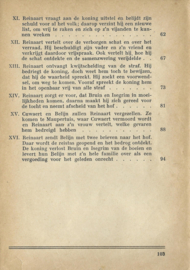 REINAART DE VOS – NAVERTELD DOOR P. DE ZEEUW J.G. ZN. – ca. 1950