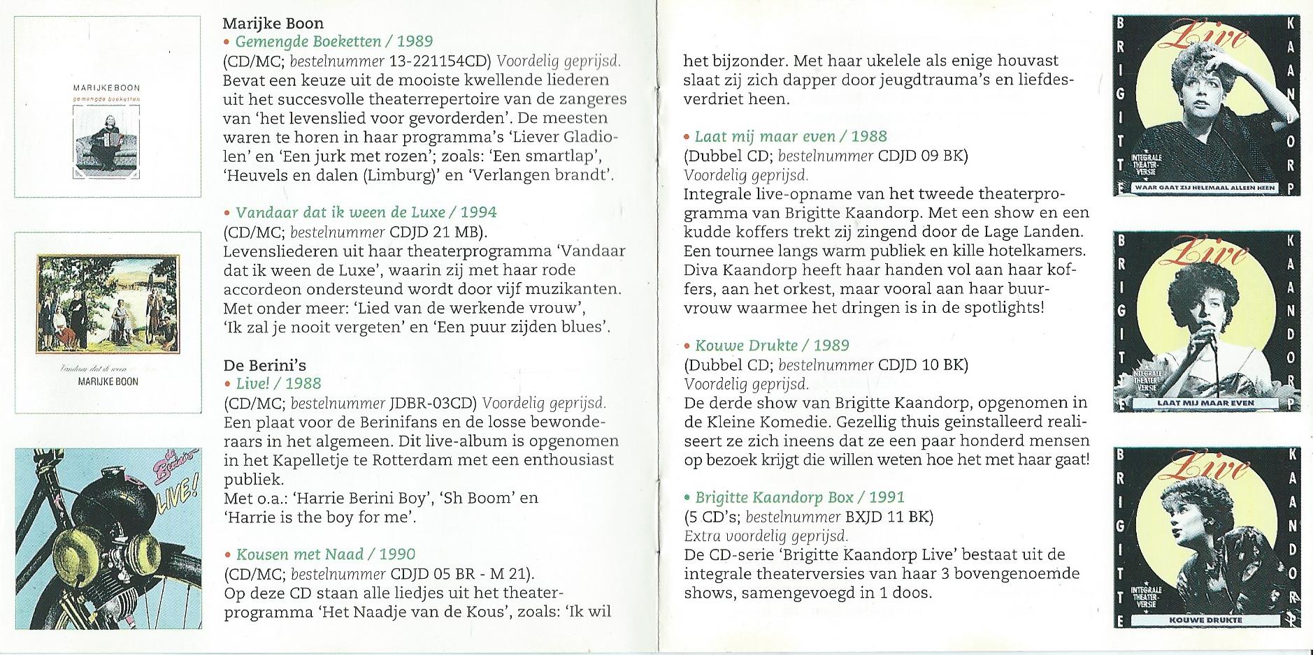 CD – Various - PLUK DE JONGSTE DAG - 1994