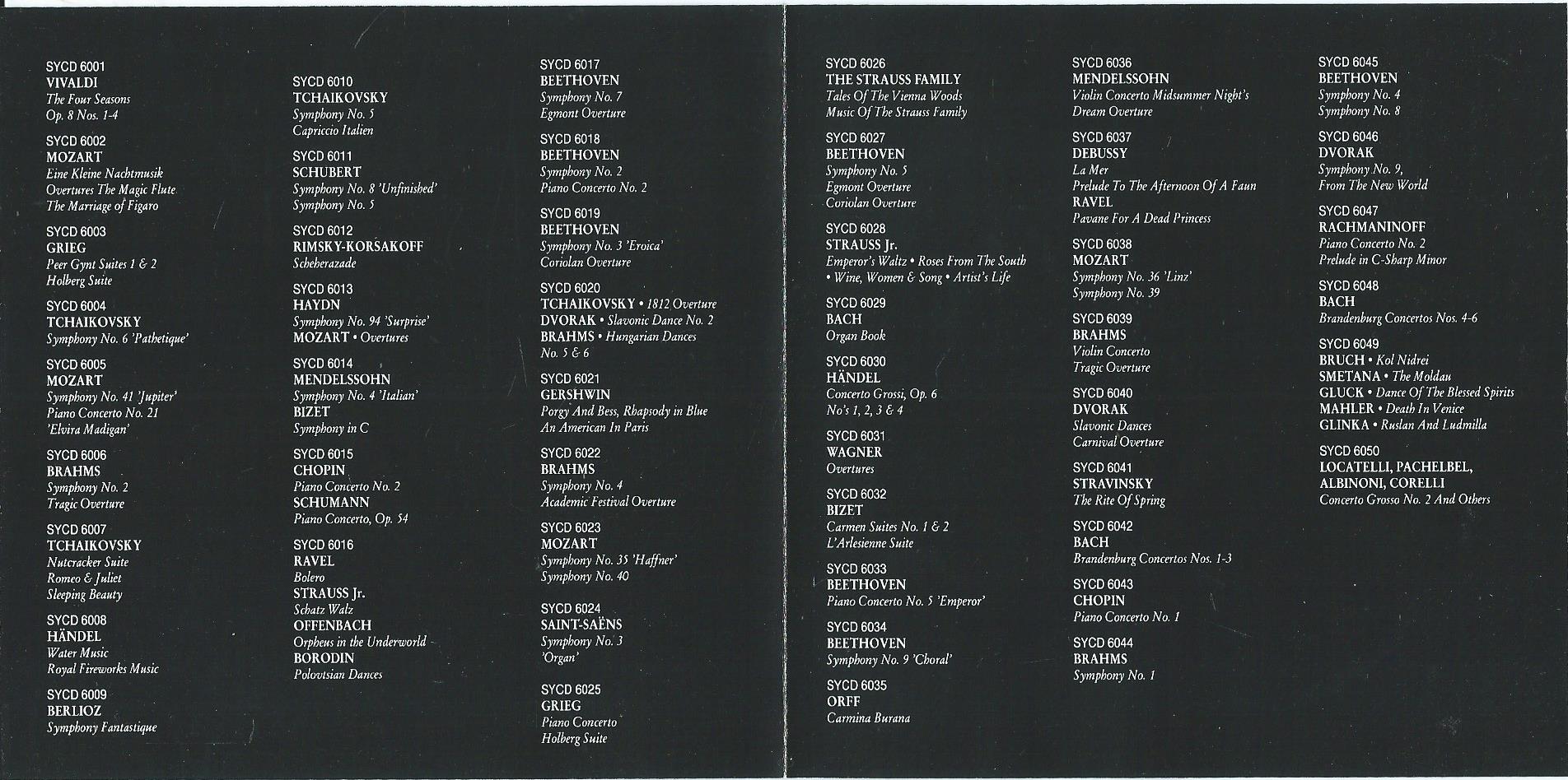 CD – TCHAIKOVSKY – Nutcracker Suite - Sleeping Beauty - Romeo & Juliet - 1991