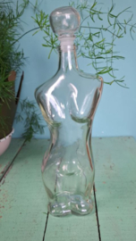 Fles vrouwenfiguur