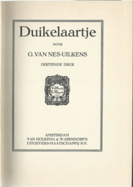 Duikelaartje – G. VAN NES-UILKENS - 1926