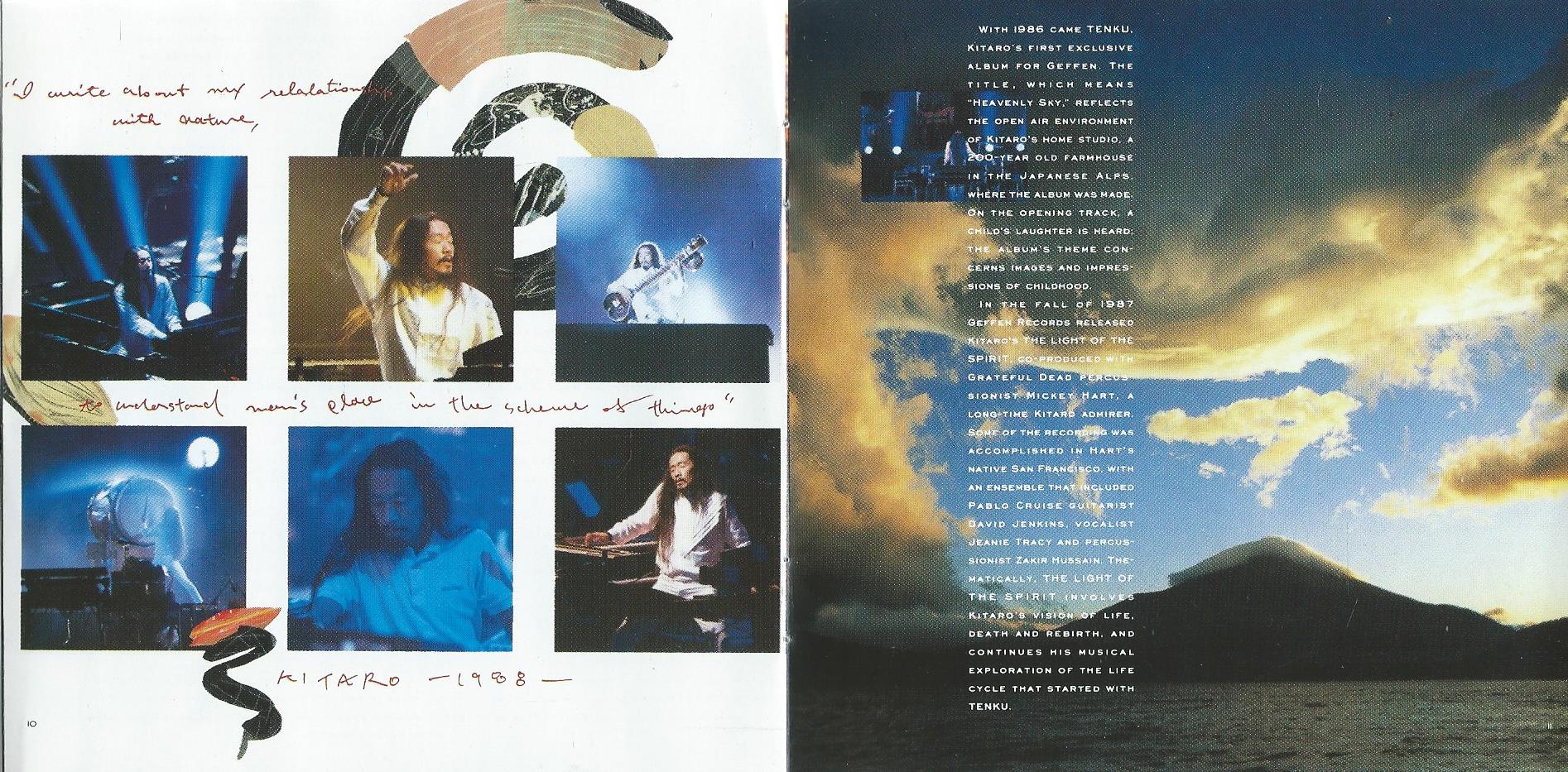 CD – KITARO – TEN YEARS – 2 CD - 1988