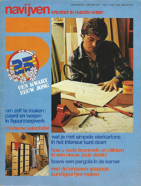 navijven – KREATIEF IN HUIS EN HOBBY - 9 stuks (1977)