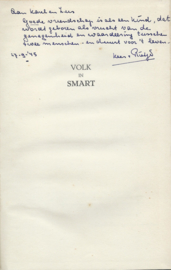 VOLK IN SMART – MARY VAN ROTTERDAM (MARY VAN WESSEM) - 1945