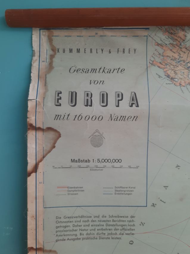 Gesamtkarte von EUROPA (114) – 1:5 Mill.