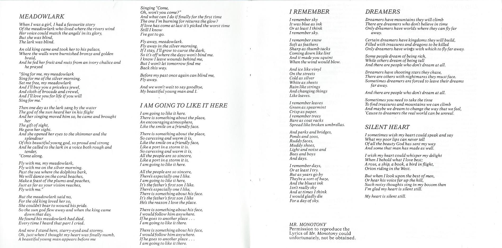 CD – Sarah Brightman – The Songs That Got Away - 1989