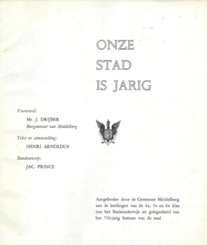 Onze stad is jarig – Henri Arnoldus - 1967