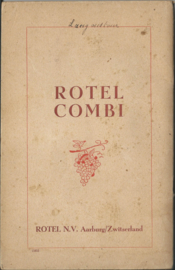 Recepten ROTEL COMBI – ca. 1960