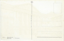 SET van 7 ansichtkaarten - België - BRUXELLES / BRUSSEL - ca. 1950