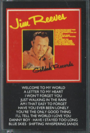 MC - Jim Reeves ‎– Jim Reeves' Golden Records – ca. 1980 (♪)