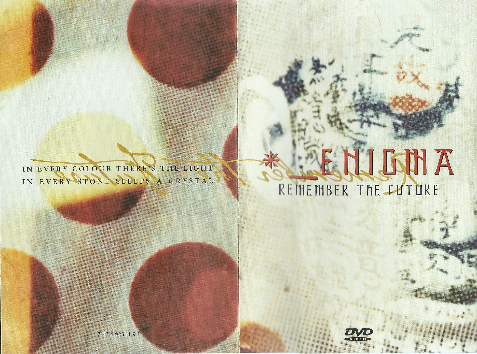 DVD – ENIGMA – REMEMBER THE FUTURE - 2001