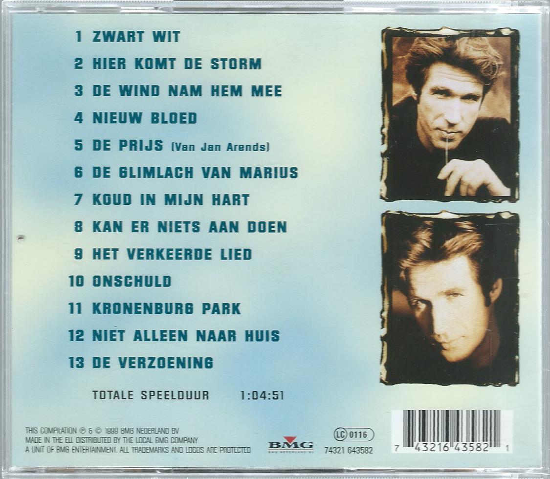 CD – Frank Boeijen – Live - Door De Jaren Heen – 1999