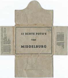 Mapje – 12 ECHTE FOTO’S VAN MIDDELBURG - ca. 193x