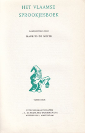 HET VLAAMSE SPROOKJESBOEK – MAURITS DE MEYER (samenst.) – ca. 1965
