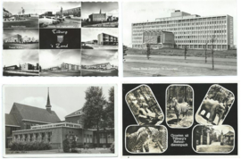 SET van 4 ansichtkaarten – Tilburg – o.a. 1966