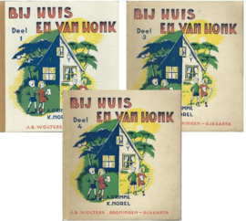 BIJ HUIS EN VAN HONK – DEEL I, III en IV - A. GRIMME EN K. NOREL – ca. 1961-1962 – 3 stuks