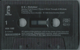 MC – U2 – OCTOBER - 1981
