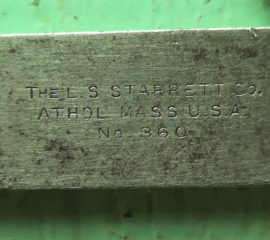 afschuiningsgradenboog (bevel protractor) - STARRETT