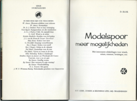 Modelspoor meer mogelijkheden - 1969