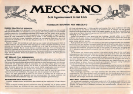 MECCANO - HANDLEIDING VOOR AANVULLINGSUITRUSTING No. 4A – 1957