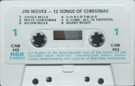 MC - Jim Reeves ‎– 12 Songs Of Christmas – ca. 1975 (♪)
