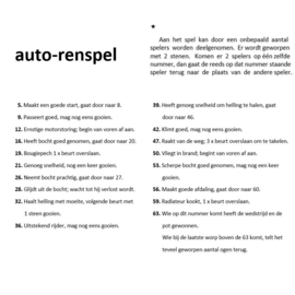 Auto-renspel - 1950