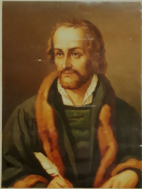 Prent - Philipp Melanchthon (1472-1553) – chromolithograph - nr. 131 – ca. 1900