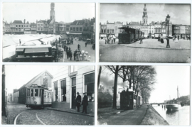 SET van 4 ansichtkaarten – (GEVAERT) - Middelburg