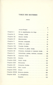 GRAND LIVRE DU FRIGO – L.S. VERLOOY - 1958