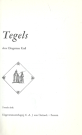 TEGELS – Dingeman Korf - 1961