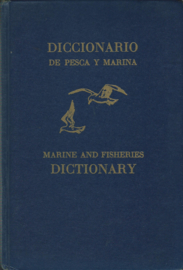 DICCIONARIO DE PESCA Y MARINA – MARINE AND FISHERIES DICTIONARY – 1966