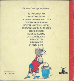 Schoonmaak bij de muisjes - Nans van Leeuwen - 1964