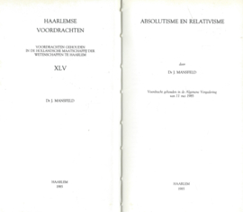 HAARLEMSE VOORDRACHTEN – 3 STUKS – 1983-1985